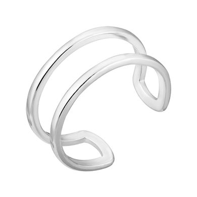 Кольцо с без вставки из серебра PlatoN к027/0, 15
