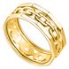 Кольцо без вставки из желтого золота PlatoN 2к244/00б