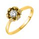 Кольцо с фианитом из желтого золота PlatoN 2к145/01б